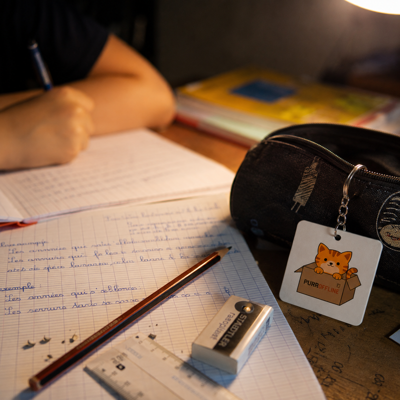 Mode devoir<br>Apps bloquées, focus garanti